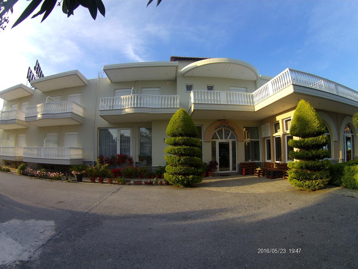 Hotel Akrogiali Korinos Exterior photo
